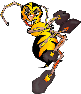 hornisse, hornissen, Biene, Bine, bienen, bienchen, bee, bees, honeybee, honey bees, Abeille, abeia, abeja by Christine Dumbsky