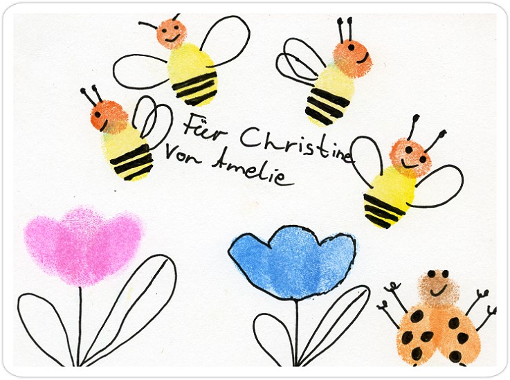 Bienen von Amelie für Christine