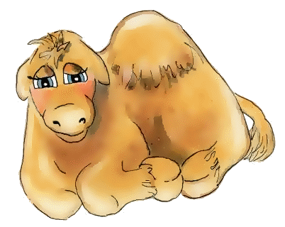 Kamel, dromedar, dromeda, camel by Christine Dumbsky