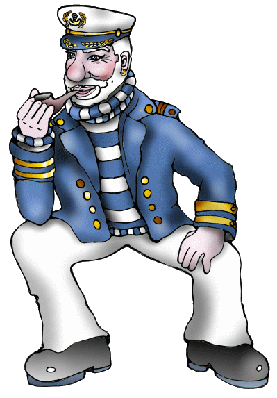 Seemann, seemänner, seaman, seemaenner, kapitain, kapitän, kapitaene, matrosen, matrose, klabauter, klabautermann, schiffsjunge, sailor, sailors, navigaros, swab, tar, bluejacket, matelot, seaman, swabbie, deck-hand, captain, commander, shipmaster, mariners, el marinero, capitaine, marin, el capitán, comandante, el marinero by Christine Dumbsky und mausebaeren, mausebären